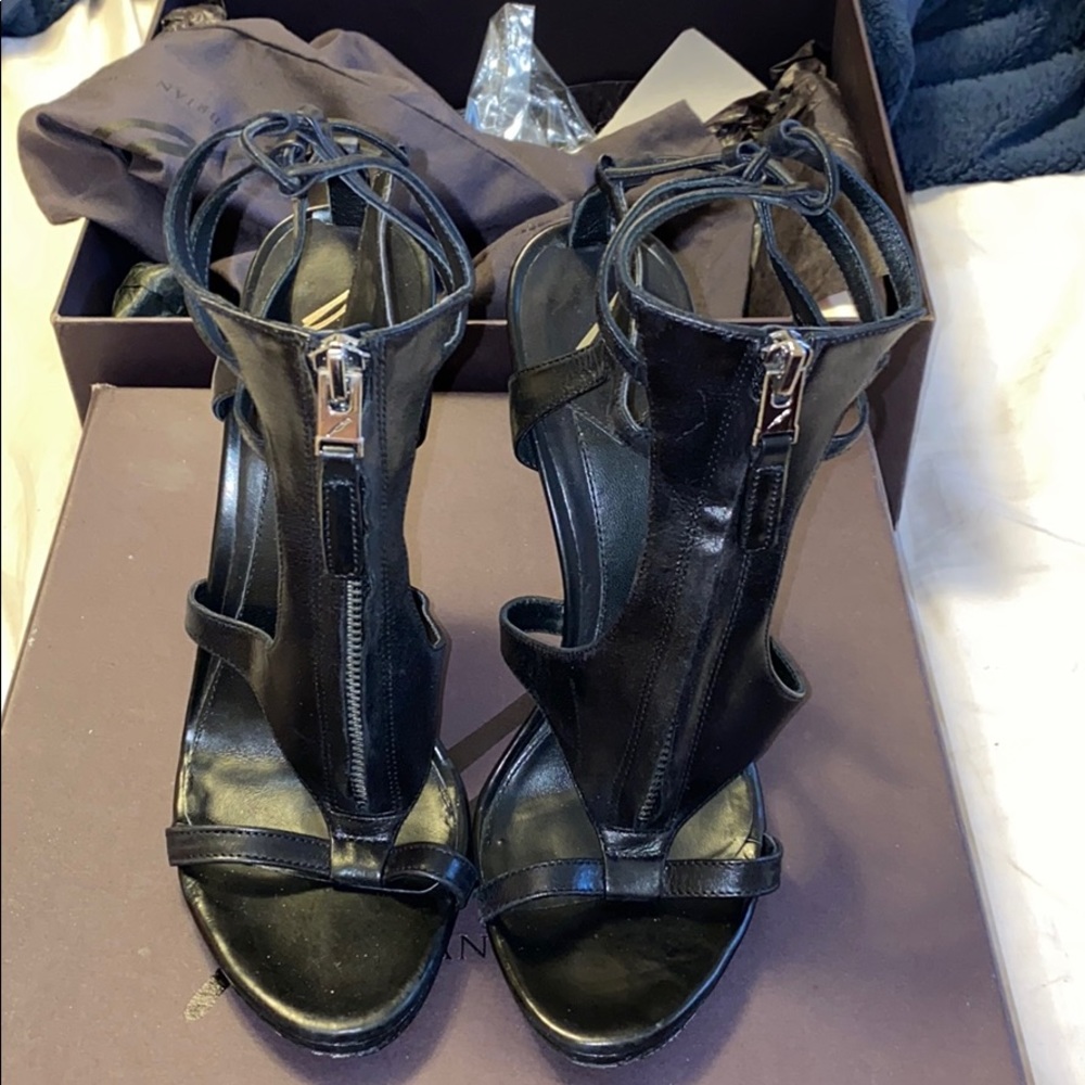 Used Brian Atwood stiletto heels